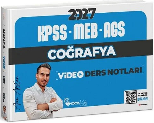 2027 KPSS MEB-AGS Coğrafya Video Ders Notları