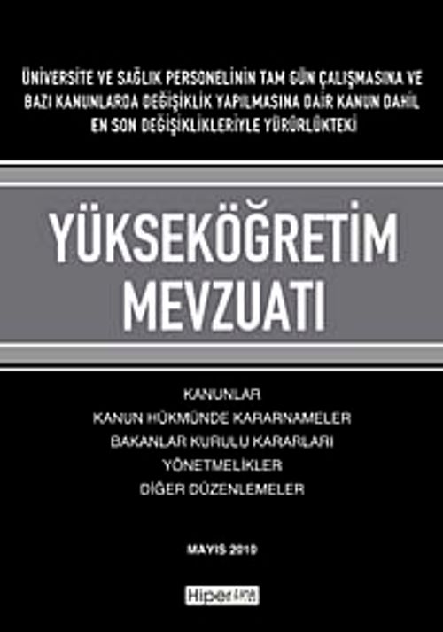 Yükseköğretim Mevzuatı