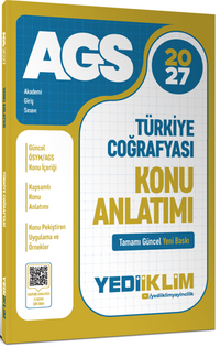 2027 MEB AGS Türkiye Coğrafyası Konu Anlatım