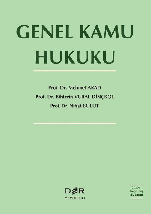 Genel Kamu Hukuku (Güncellenmiş Yeni Baskı)