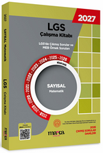 2027 MEB LGS Sayısal Matematik Çalışma Kitabı Çıkmış Sorular ve Örnek Sorular Video Çözümlü