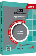 2027 MEB LGS Sayısal Fen Bilimleri Çalışma Kitabı Çıkmış Sorular ve Örnek Sorular Video Çözümlü