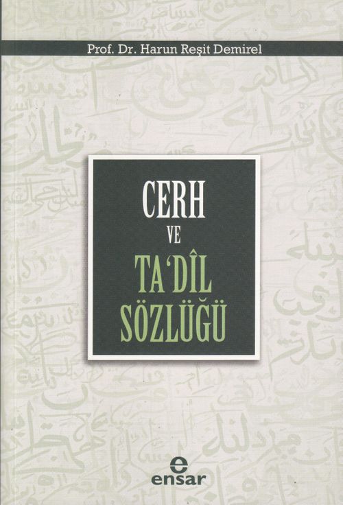 Cerh ve Ta'dil Sözlüğü