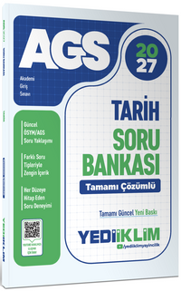 2027 MEB AGS Tarih Tamamı Çözümlü Soru Bankası