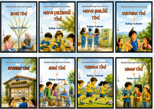 Benim Minik Şeftali Ağacım Seti (8 Kitap)