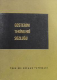 Gösterim Terimleri Sözlüğü / 14-B-25
