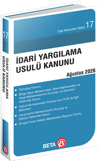 İdari Yargılama Usulü Kanunu / Cep Kanunu Serisi