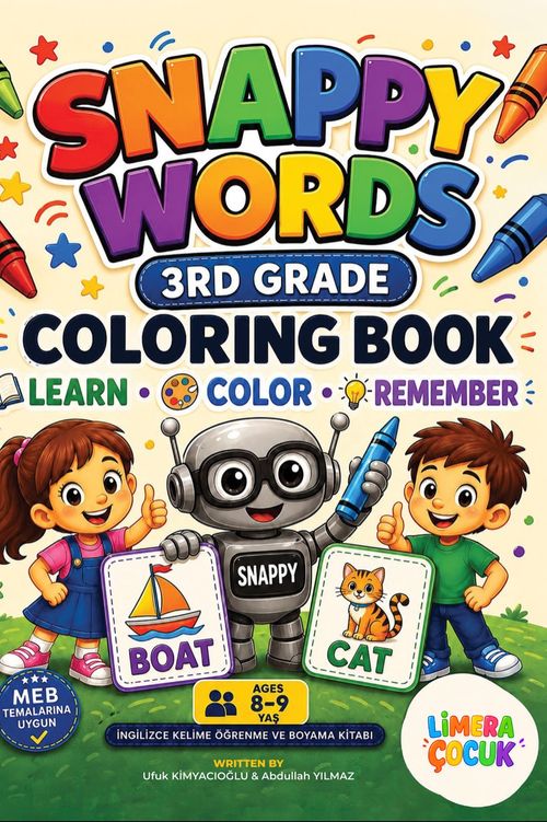 Snappy Words Coloring Book 3rd Grade