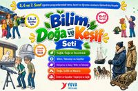 5-6-7. Sınıf Bilim, Doğa ve Keşif Seti (5 Kitap)