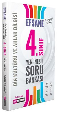 4.Sınıf Din Kültürü ve Ahlak Bilgisi Efsane Yeni Nesil Soru Bankası