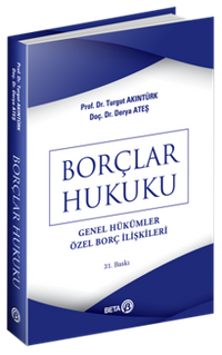 Borçlar Hukuku/Genel Hükümler Özel Borç İlişkileri