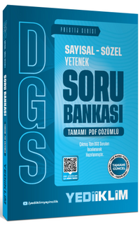 2027 DGS Prestij Serisi Sayısal Sözel Yetenek Tamamı PDF Çözümlü Soru Bankası