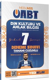 2027 MEB AGS ÖABT  Yakut Din Kültürü Ve Ahlak Bilgisi Tamamı Çözümlü  7 Deneme Sınavı