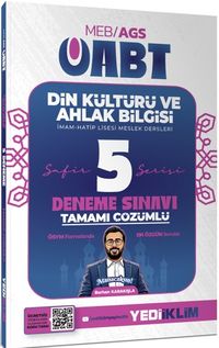 2027 MEB AGS ÖABT Safir Din Kültürü Ve Ahlak Bilgisi Tamamı Çözümlü 5 Deneme Sınavı