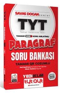 2027 TYT Savaş Doğan Serisi Tamamı Video Konu Anlatımlı ve QR Çözümlü Paragraf Soru Bankası
