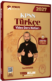 2027 KPSS Atölye Serisi Genel Yetenek Türkçe Video Ders Notları