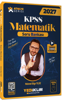 2027 KPSS Atölye Serisi Genel Yetenek Matematik Tamamı Video Çözümlü Soru Bankası