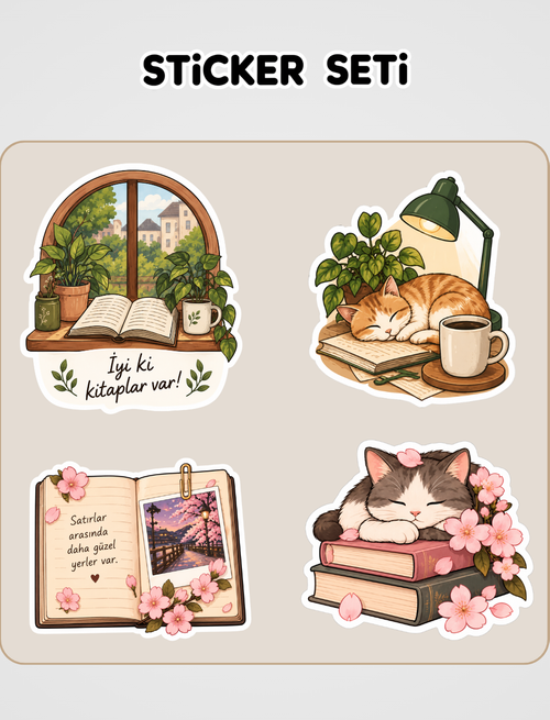 Bülbül Sticker Seti