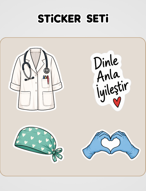 Doktor Sticker Seti