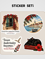 Kırmızı Pazartesi Sticker Seti 9,90 TL - Tıkla ve Keşfet