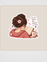 Saç Örgüsü Sticker Seti