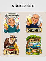 Cihat Çiçek Sticker Seti
