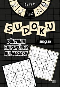 Burçlar Sudoku / Akrep (Kalem Hediyeli)