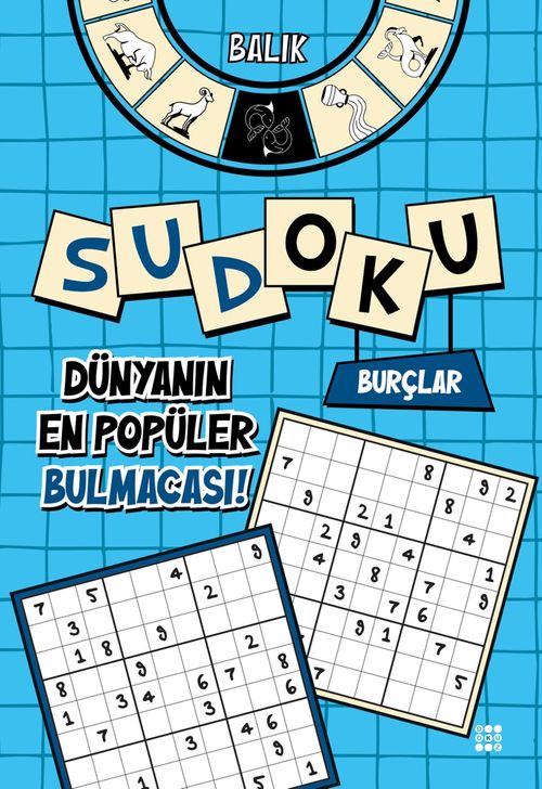 Burçlar Sudoku / Balık (Kalem Hediyeli)