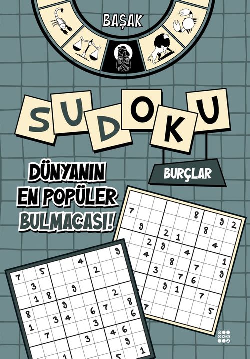 Burçlar Sudoku / Başak (Kalem Hediyeli)