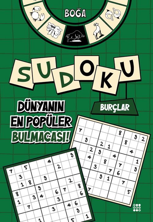 Burçlar Sudoku / Boğa (Kalem Hediyeli)