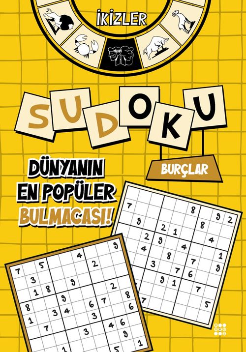 Burçlar Sudoku / İkizler (Kalem Hediyeli)