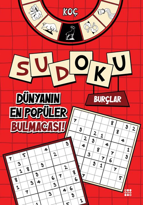 Burçlar Sudoku / Koç (Kalem Hediyeli)