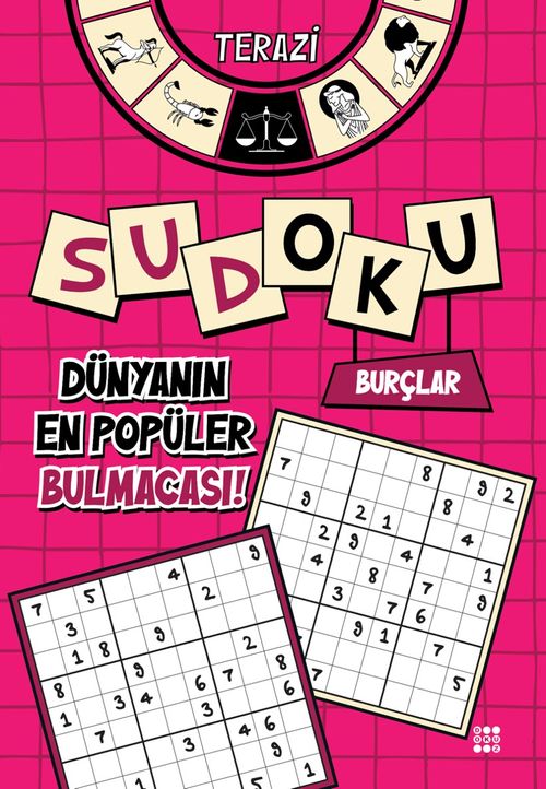 Burçlar Sudoku / Terazi (Kalem Hediyeli)