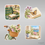 Kitap ve İlkbahar Sticker Seti