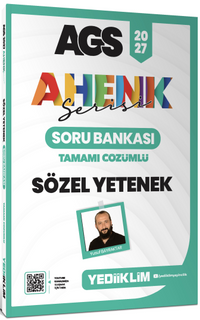 2027 MEB AGS Ahenk Serisi Sözel Yetenek Tamamı Çözümlü Soru Bankası