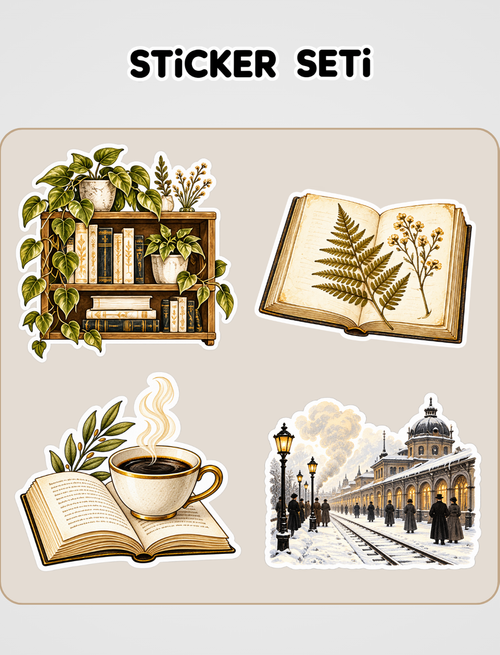 Anna Karenina Sticker Seti