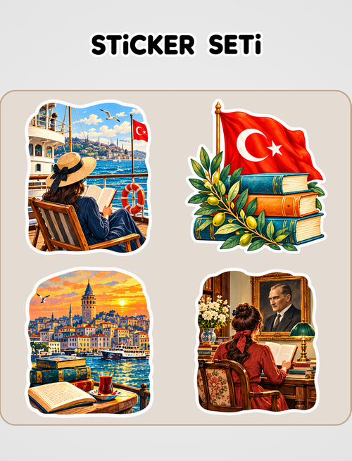 Aylardan Kasım Günlerden Perşembe Sticker Seti