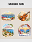 Bekle Beni Sticker Seti