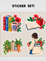 Bugün Kalan Hayatımın İlk Günü Sticker Seti