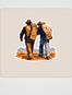 Fareler ve İnsanlar Sticker Seti