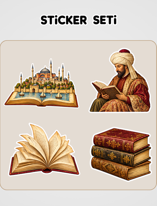 Fatih Sultan Mehmed Sticker Seti