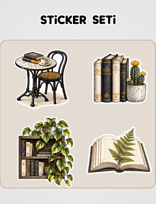 Günübirlik Hayatlar Sticker Seti