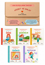 Lina Duygularını Tanıyor (5 Kitap Kutulu Set)