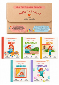 Lina Duygularını Tanıyor (5 Kitap Kutulu Set)