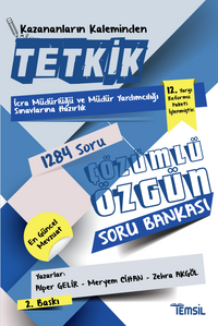 Tetkik İcra Müdürlüğü ve Müdür Yardımcılığı Sınavlarına Hazırlık Çözümlü Soru Bankası