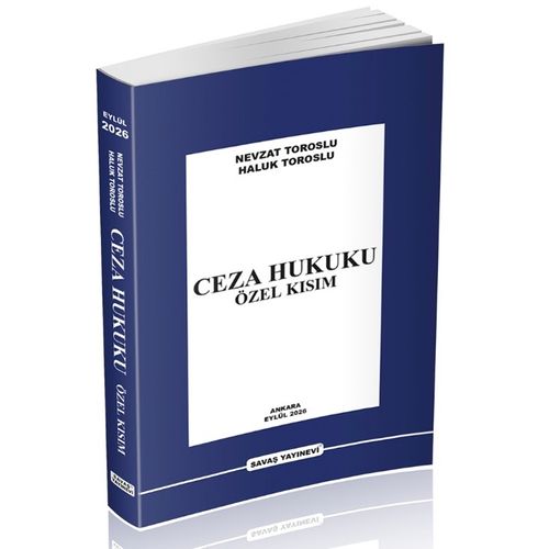 Ceza Hukuku Özel Kısım