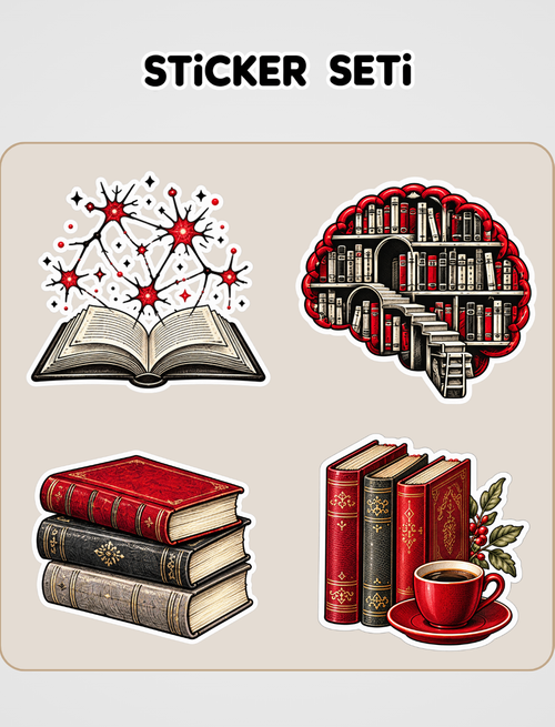 Kalk Bi Dopamin Demle Sticker Seti