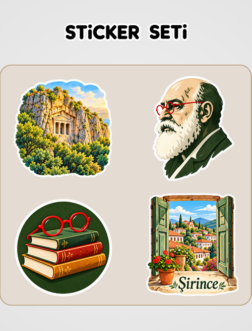 Sevan Nişanyan Sticker Seti 9,90 TL - Tıkla ve Keşfet