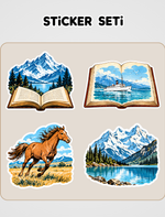 Beyaz Gemi Sticker Seti 9,90 TL - Tıkla ve Keşfet