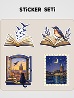 Çalıkuşu Sticker Seti 9,90 TL - Tıkla ve Keşfet